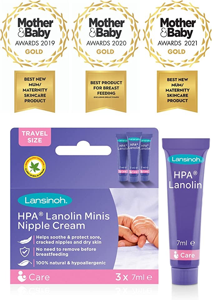 Lansinoh HPA Lanoliin 3x7ml Travel size