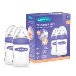 Lansinoh ® set of bottles (160ml) and feeding teats S (2pcs)