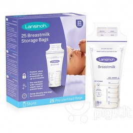 Lansinoh ® Pack of 25 Breastmilk Storage Bags