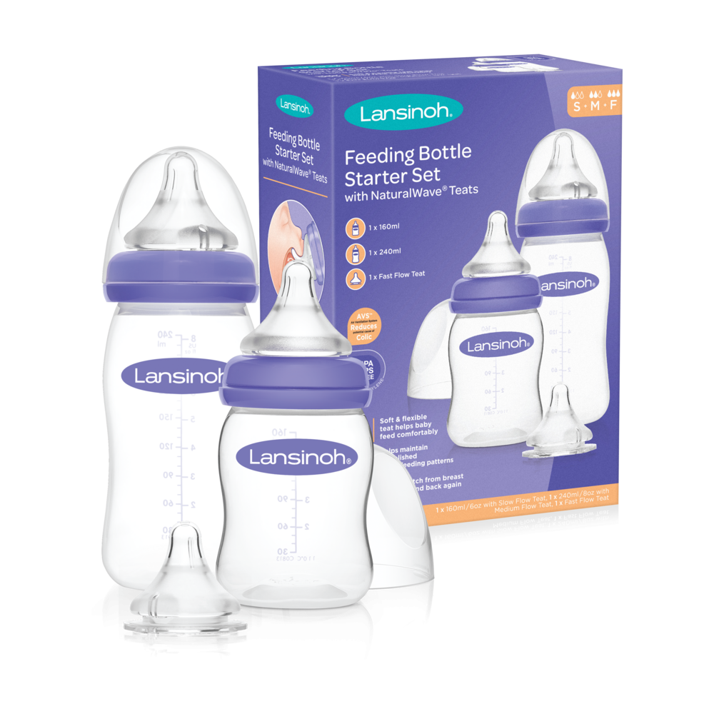 Lansinoh ® set of bottles (160ml and 240ml) and feeding pacifiers (S/M/F) -  body care products for mums (Secure payments by PayPal, shipping over  Europe!)
