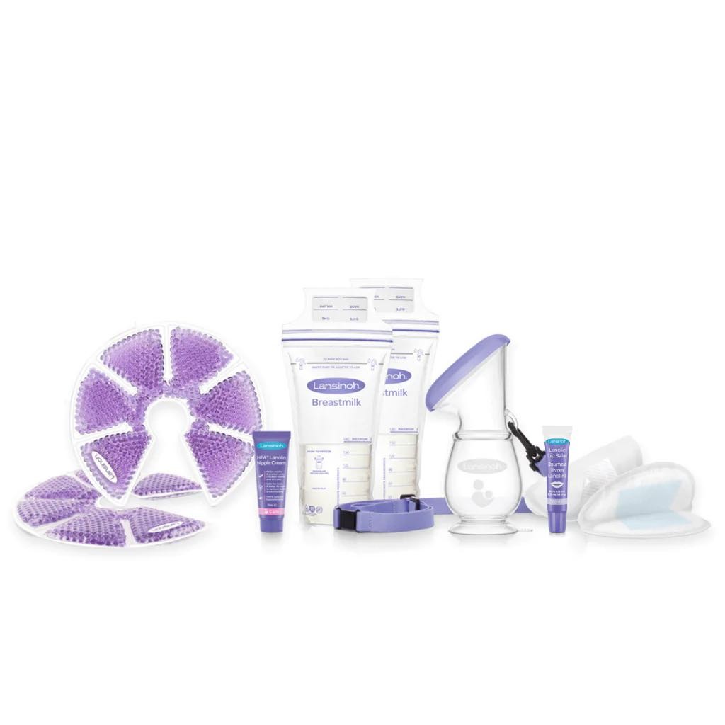 Lansinoh® Hospital Bag Breastfeeding Essentials Kit - body care products  for mums (Secure payments by PayPal, shipping over Europe!)
