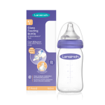 Lansinoh ® Glass Feeding Bottle with NaturalWave® Teat 160ml